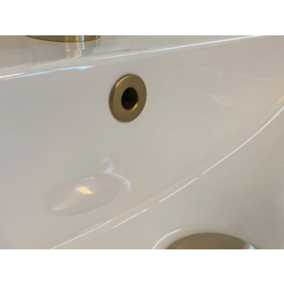 Overloopring Goud Geborsteld