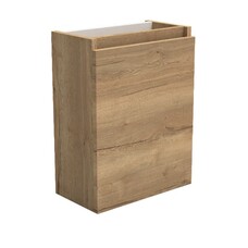 Trendline basic fonteinkast met greeplijst in korpus kleur Natural Oak