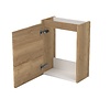 Trendline basic fonteinkast met greeplijst in korpus kleur Natural Oak