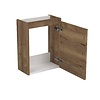 Trendline basic fonteinkast met greeplijst in korpus kleur Tabak Oak