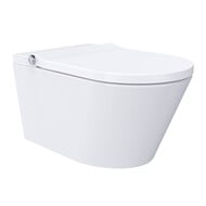 Douche WC deluxe randloos met softclose zitting