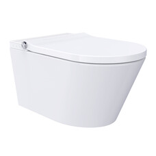 Douche WC deluxe randloos met softclose zitting