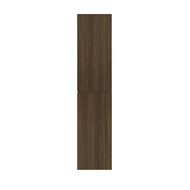 Kolomkast Eleganza met greeplijst in korpus kleur Dark Walnut