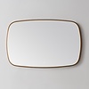 Spiegel element met directe verlichting Brons 100 incl. spiegelverwarming