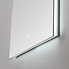 Spiegel gate met indirecte LED verlichting, 3 kleur instelbaar & dimbaar incl. spiegelverwarming