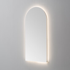 Spiegel gate met indirecte LED verlichting, 3 kleur instelbaar & dimbaar incl. spiegelverwarming