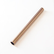 Desigsifon verlengbuis met kraag 40 cm Brons