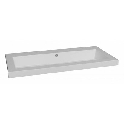 Wastafel Trend Keramiek 120 enkele wasbak