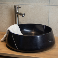Waskom Marmer Black Emperador