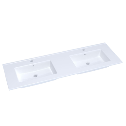 Wastafel Keramiek Classic 140 dubbele wasbak