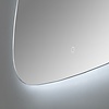 Spiegel Organic met indirecte LED verlichting, 3 kleur instelbaar & dimbaar 100 cm incl. spiegelverwarming