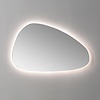 Spiegel organic met indirecte verlichting 100 cm