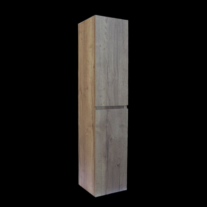 Trendline basic kolomkast met greeplijst in korpus kleur Tabak Oak