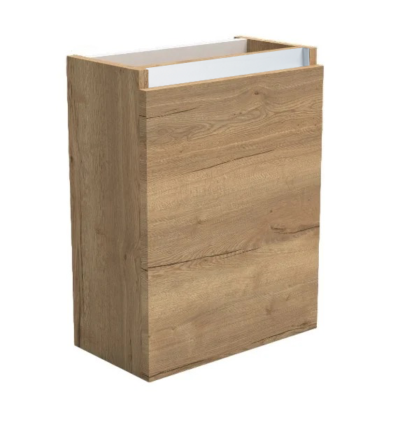 Trendline Basic fonteinkast met greeplijst aluminium