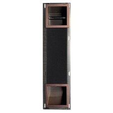 Inbouw-reserverolhouder met rolhouder voor 1 rol Brons