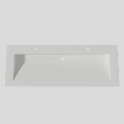 Wastafel Silk Solid Surface 120 enkele wasbak