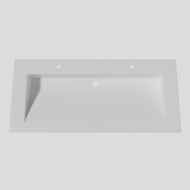 Wastafel Silk Solid Surface 100