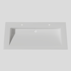 Wastafel Silk Solid Surface 100