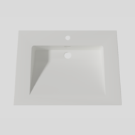 Wastafel Silk Solid Surface 60