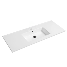 Wastafel Keramiek Classic wasbak Midden 120 enkele wasbak