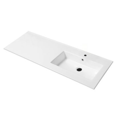 Wastafel Keramiek Classic wasbak Rechts asymmetrisch 120
