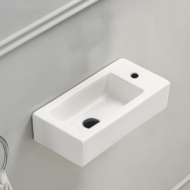 Fontein Keramiek Mat Wit Qubic Mini