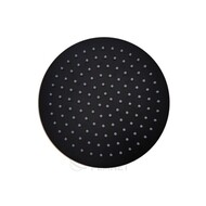 Hoofddouchekop ultra thin Mat Zwart rond 30 cm
