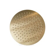 Hoofddouchekop ultra thin Goud Geborsteld rond 30 cm