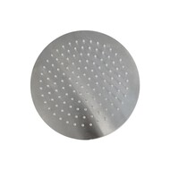 Hoofddouchekop ultra thin RVS rond 30 cm