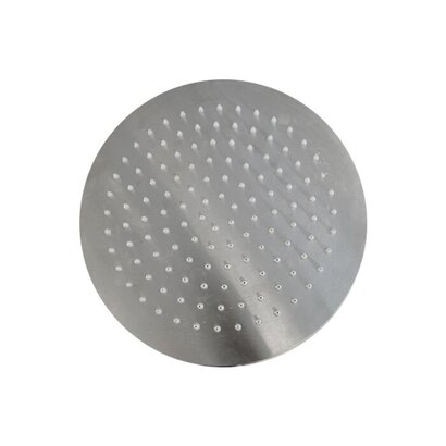 Hoofddouchekop ultra thin RVS rond 30 cm