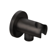 Muuraansluiting met opsteek Mat Zwart