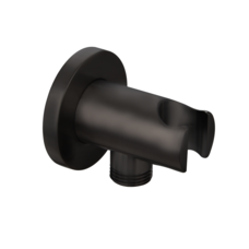 Muuraansluiting met opsteek Mat Zwart