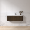 Badmeubelset Eleganza 120 Keramiek Dark Walnut zonder spiegel