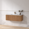 Badmeubelset Eleganza 120 Keramiek Acacia zonder spiegel