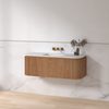 Badmeubelset Eleganza 120 Keramiek Acacia zonder spiegel