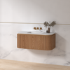 Badmeubelset Eleganza 100 Keramiek Acacia zonder spiegel