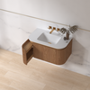 Badmeubelset Eleganza 80 Acacia Keramiek  zonder spiegel