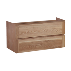 Wood Eiken onderkast met greeplijst in korpus kleur