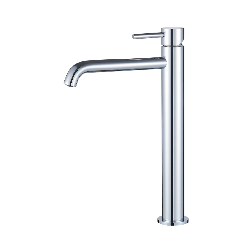 Wastafelmengkraan Slimline hoog Chroom