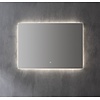 Spiegel decor met indirecte verlichting 160 incl. spiegelverwarming