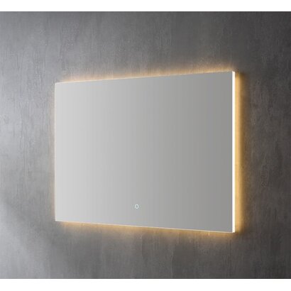 Spiegel decor met indirecte verlichting 160