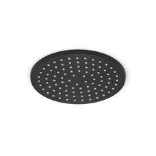Hoofddouchekop Mat Zwart 20 cm
