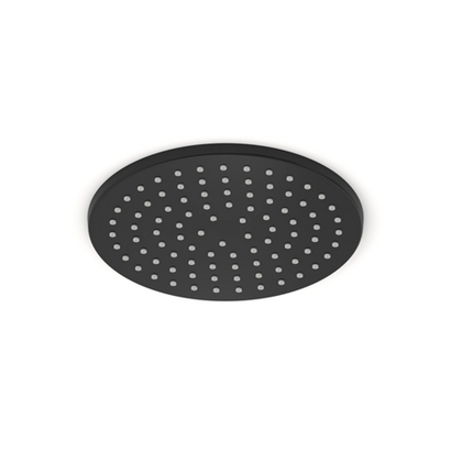 Hoofddouchekop Mat Zwart 20 cm