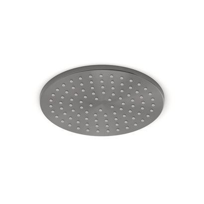 Hoofddouchekop Gun Metal rond 20 cm