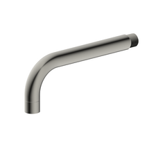 Inbouw uitloop 20 cm recht RVS