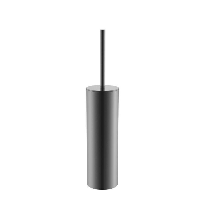 Toiletborstelset Gun Metal