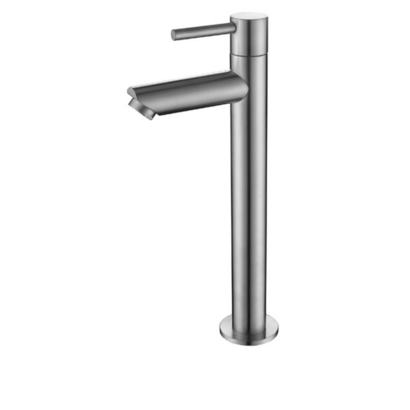 Fonteinkraan hoog RVS