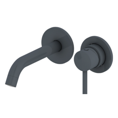 Wastafelmengkraan inbouw met box Mat Zwart