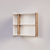 Trendline basic spiegelkast dubbel gespiegeld 60 Tabak Oak