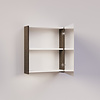 Trendline basic spiegelkast dubbel gespiegeld 60 Brown Oak